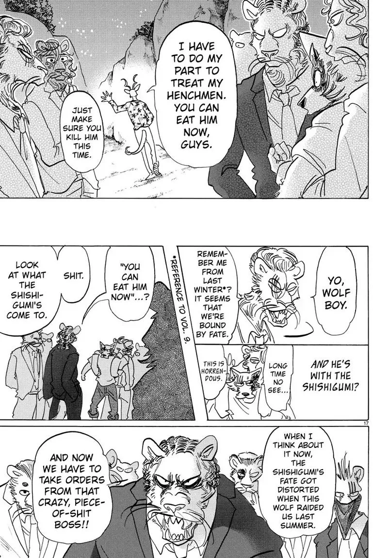 Beastars Chapter 140 page 16