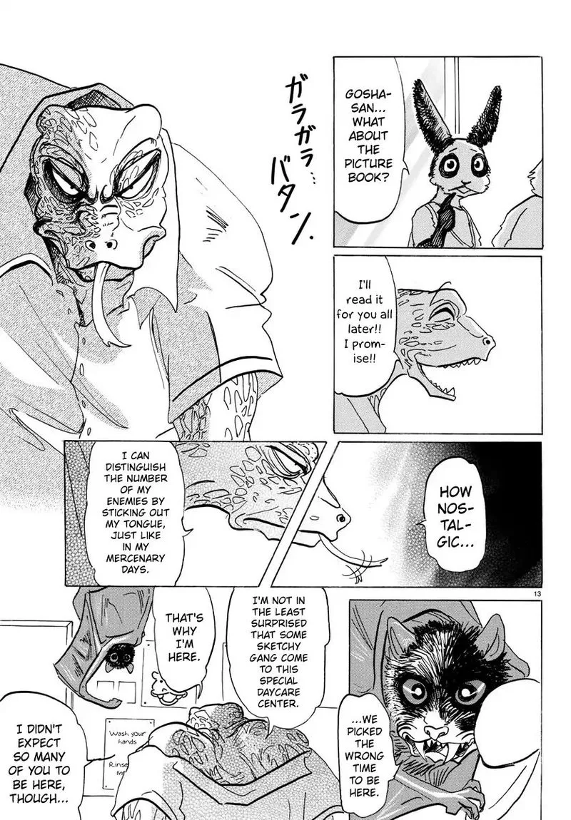 Beastars Chapter 142 page 13