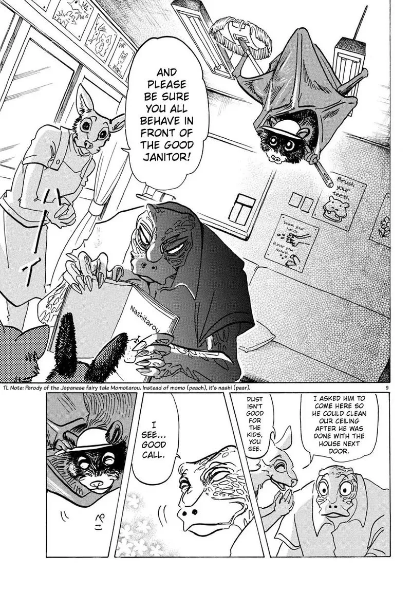 Beastars Chapter 142 page 9
