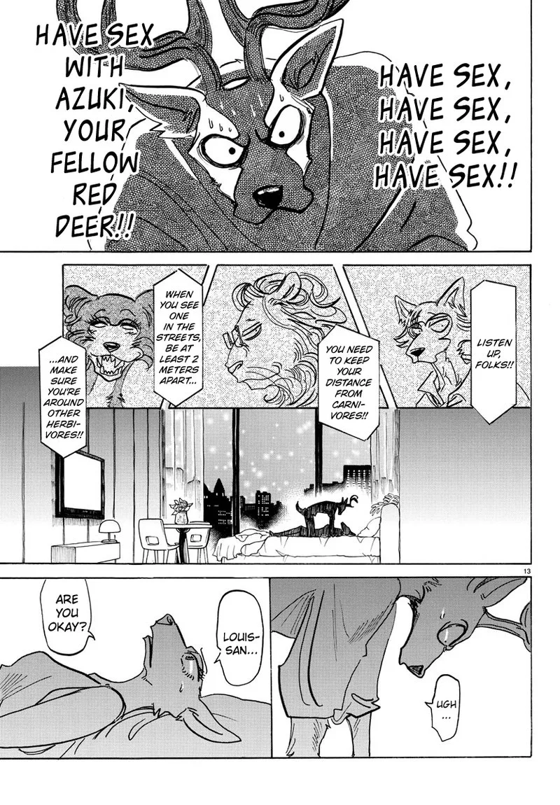 Beastars Chapter 143 page 12
