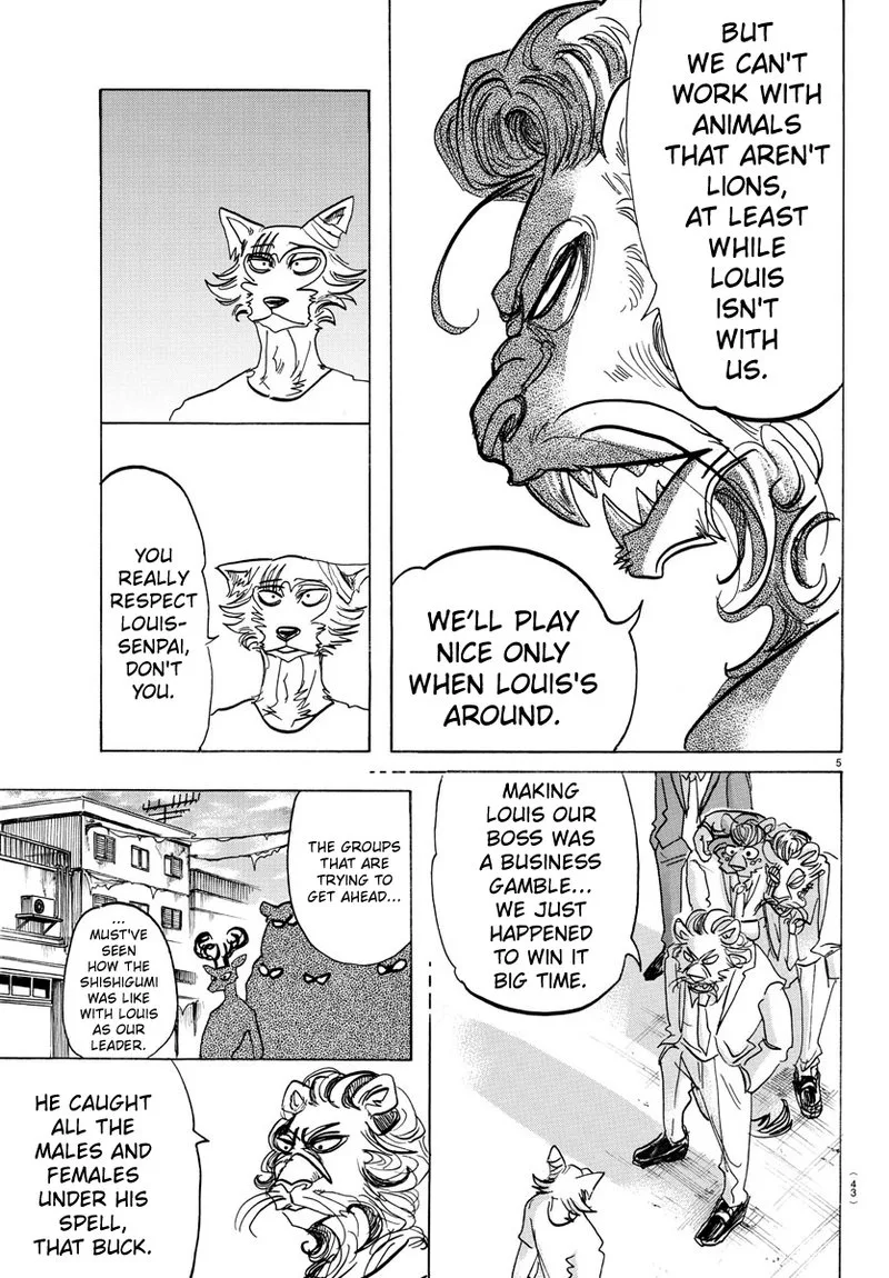 Beastars Chapter 143 page 5