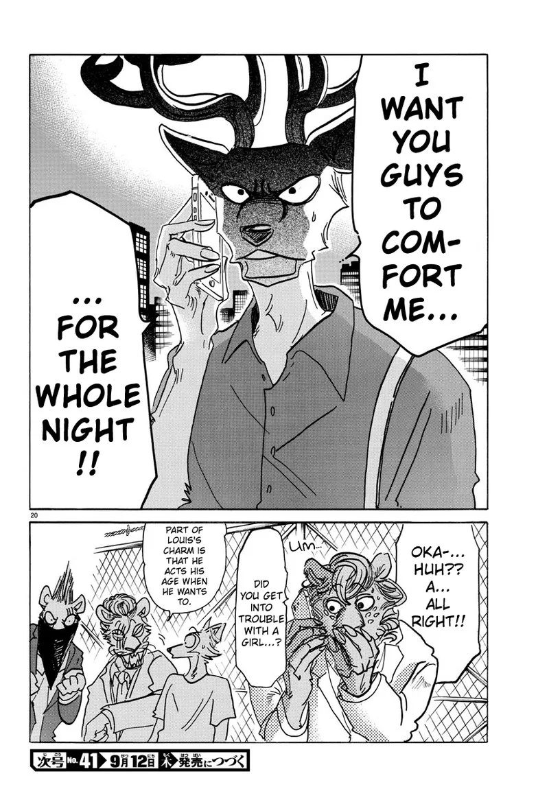 Beastars Chapter 143 page 19