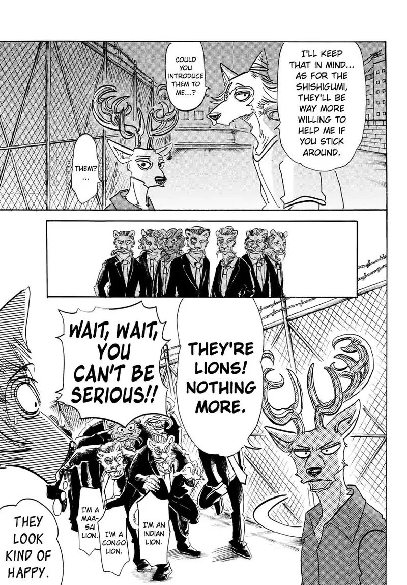 Beastars Chapter 144 page 4