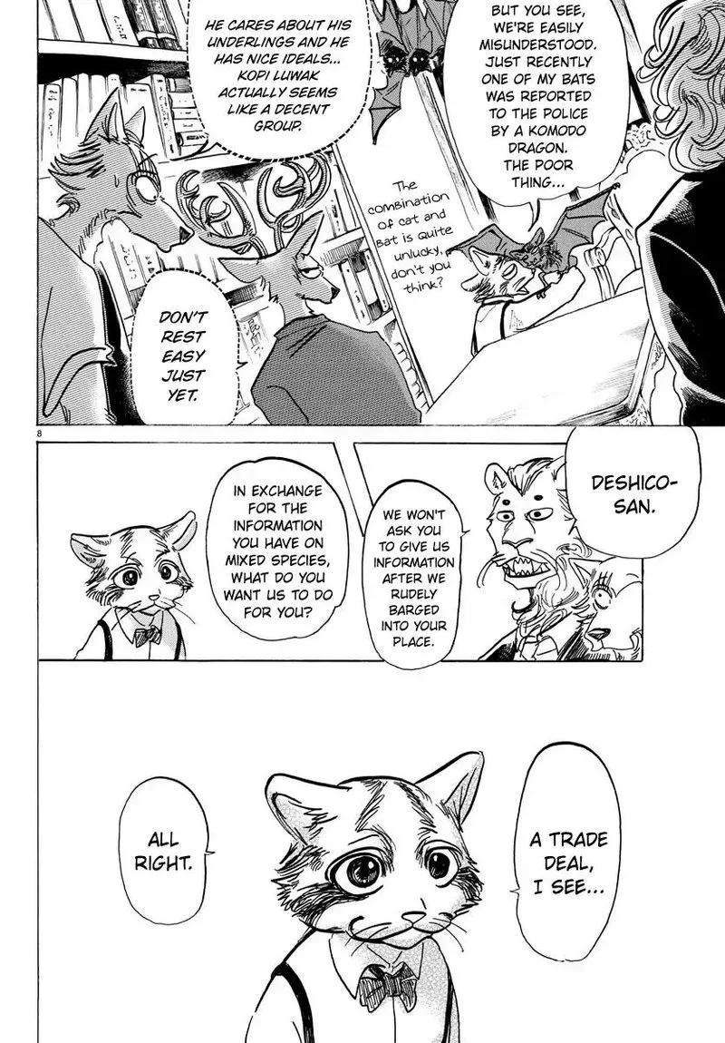 Beastars Chapter 145 page 9