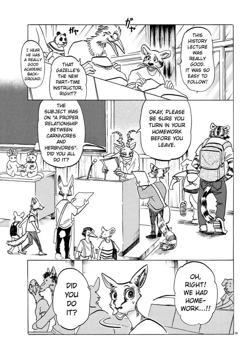 Beastars Chapter 145 page 19