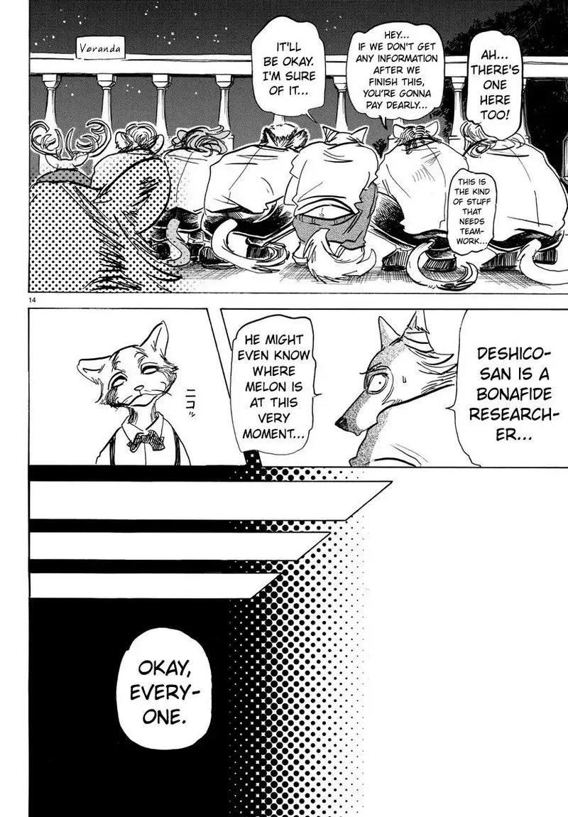 Beastars Chapter 145 page 14