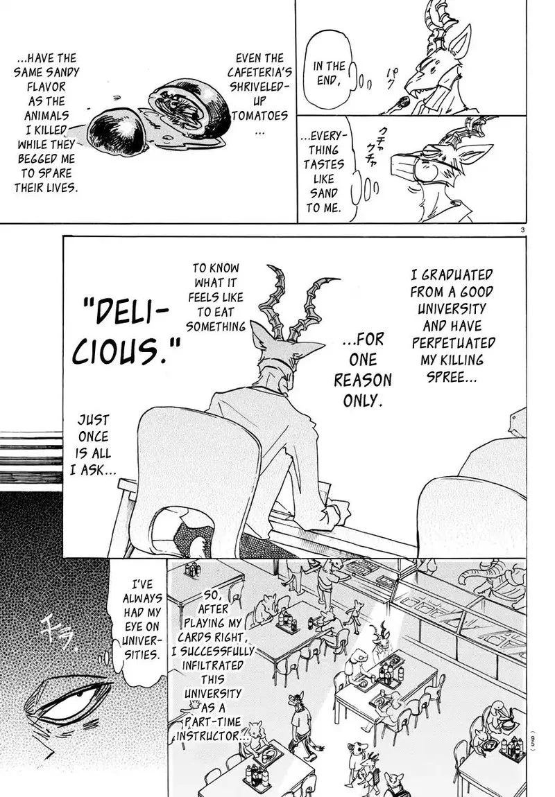 Beastars Chapter 146 page 3