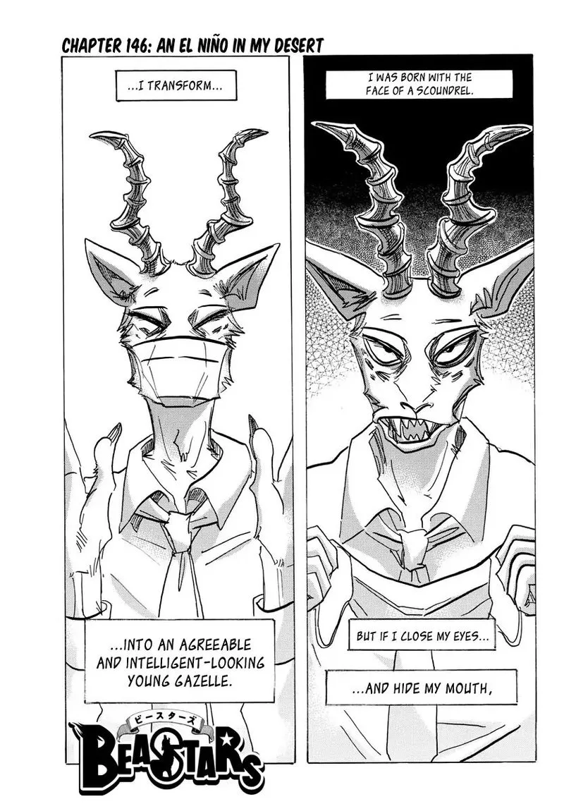 Beastars Chapter 146 page 1