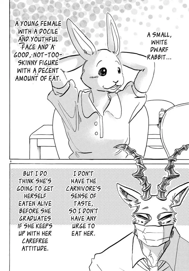 Beastars Chapter 146 page 8
