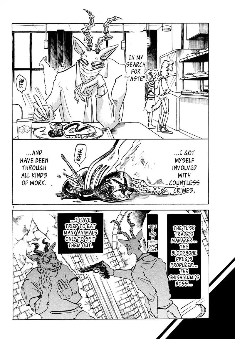 Beastars Chapter 146 page 2