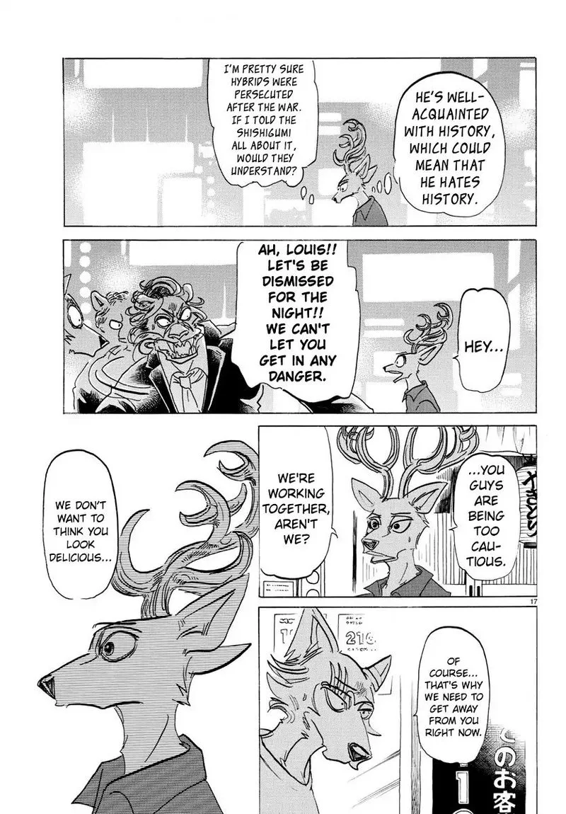 Beastars Chapter 147 page 18