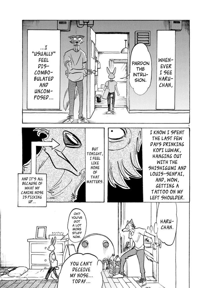 Beastars Chapter 148 page 2