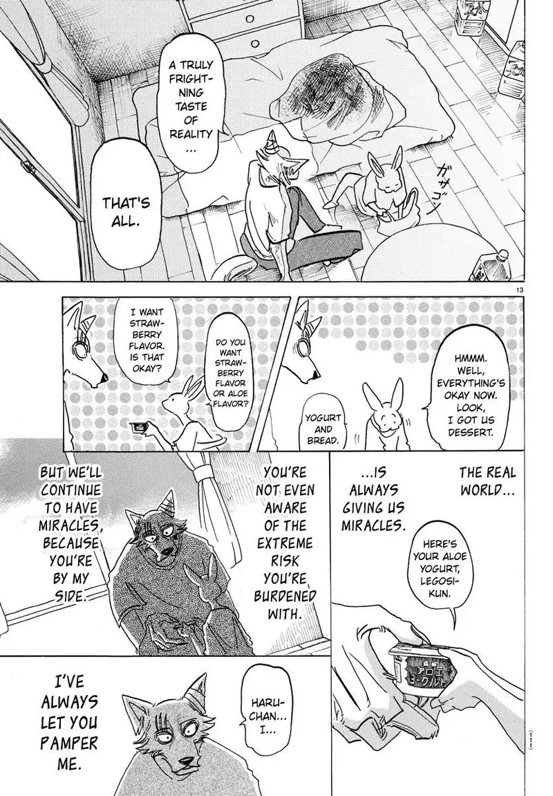 Beastars Chapter 149 page 13
