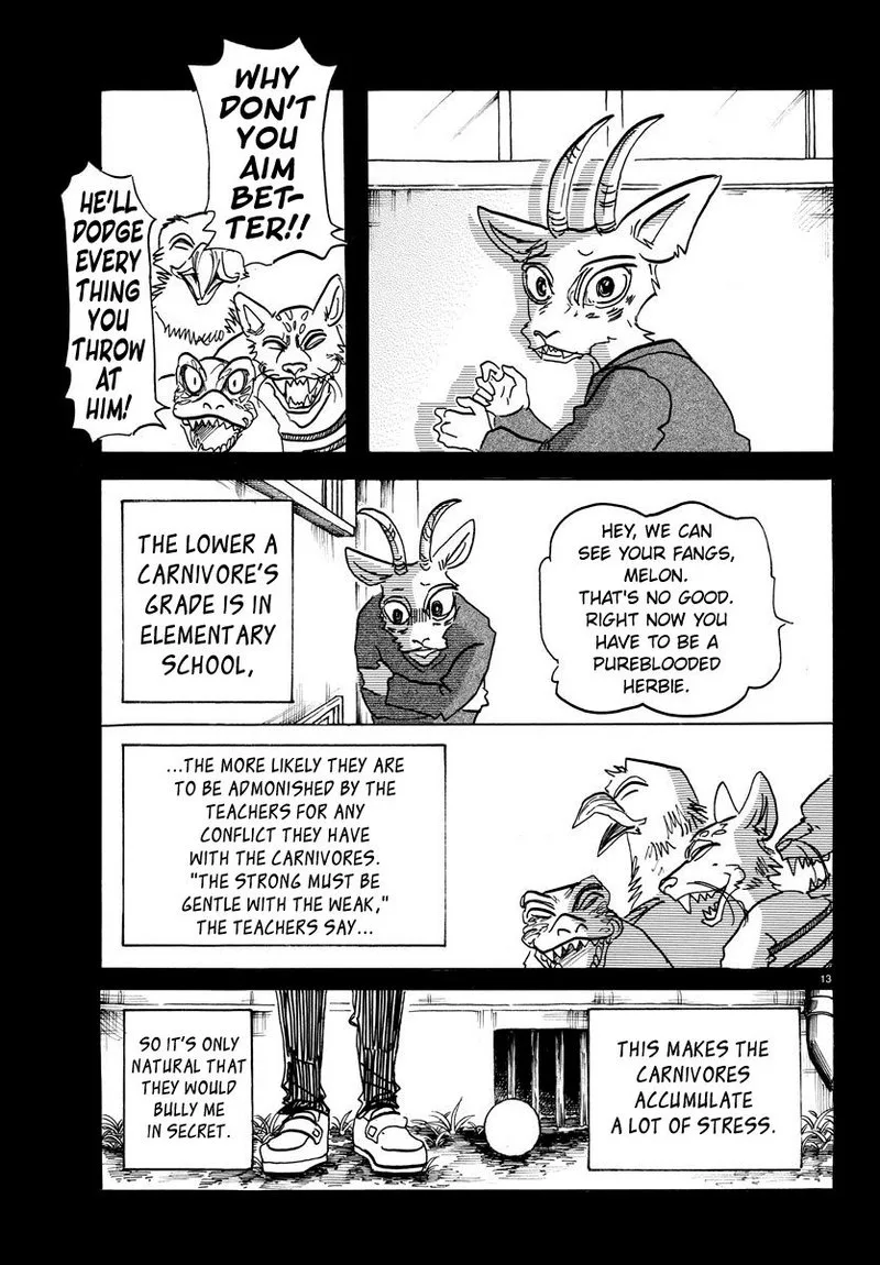 Beastars Chapter 150 page 13