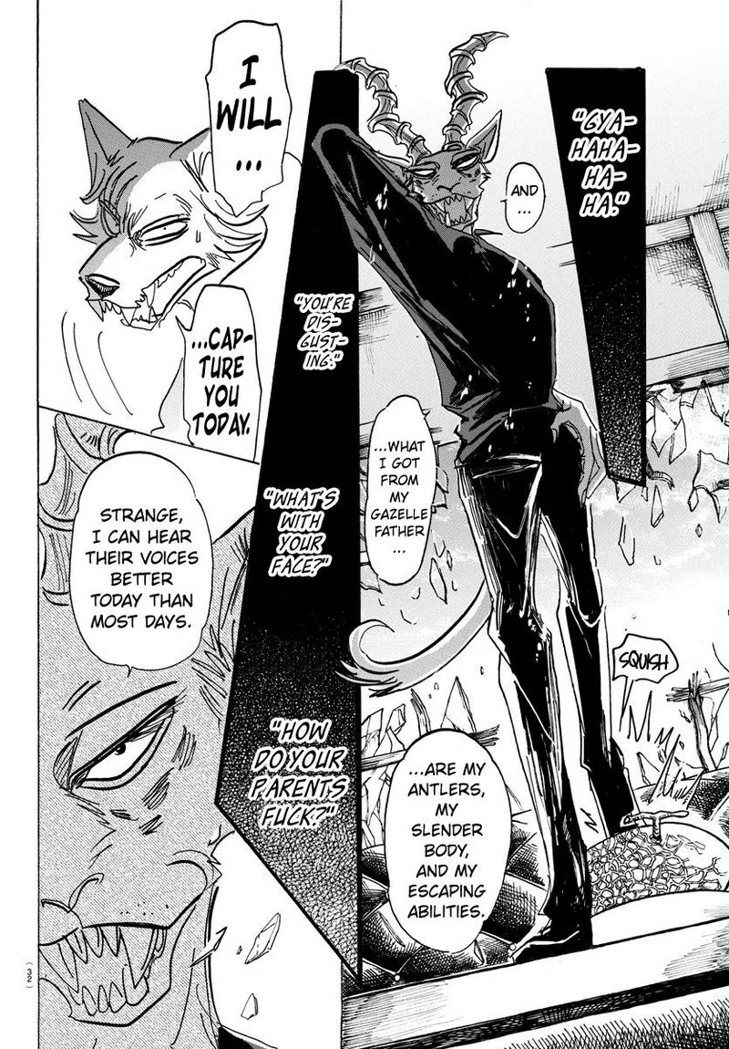 Beastars Chapter 150 page 10