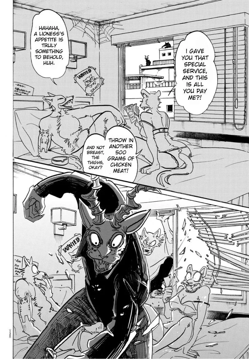 Beastars Chapter 151 page 7