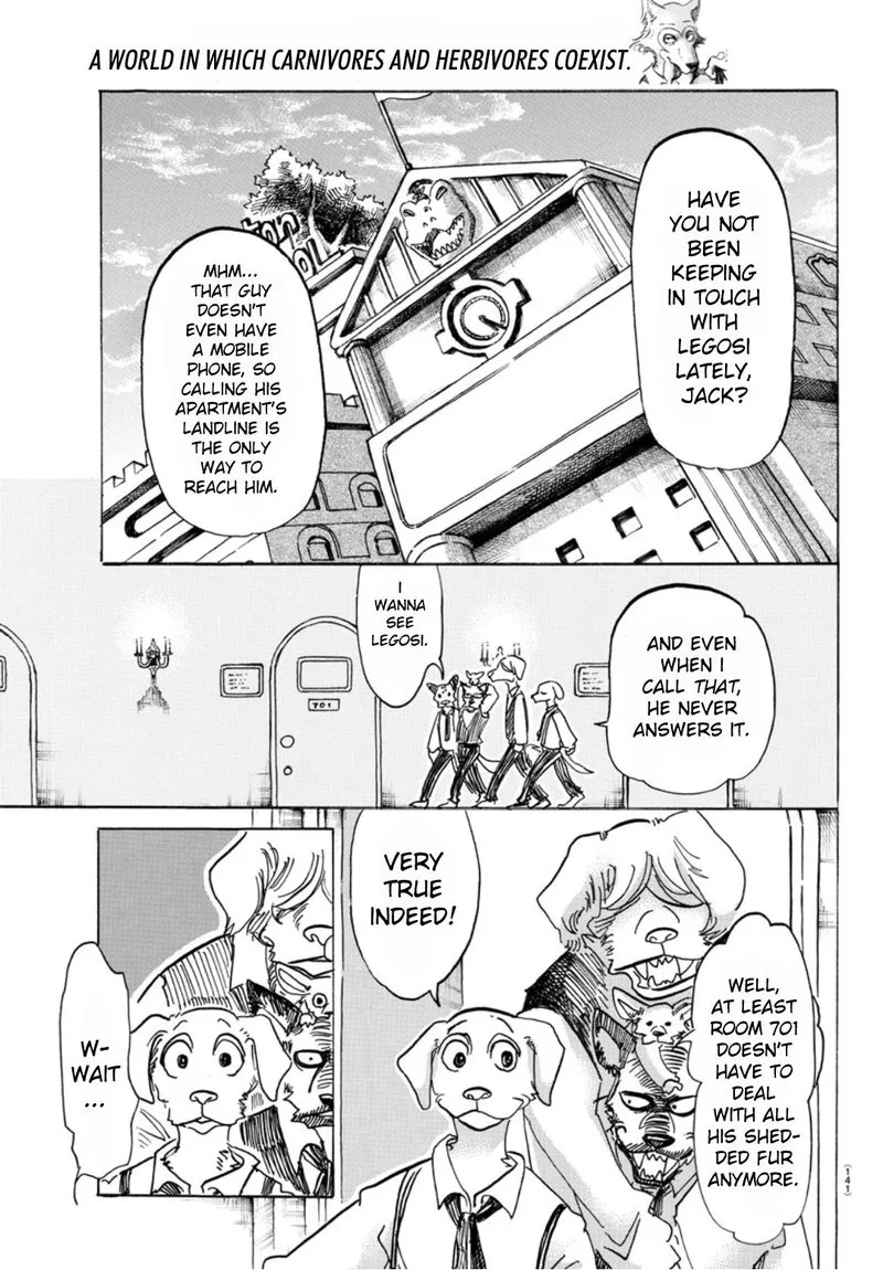 Beastars Chapter 151 page 18