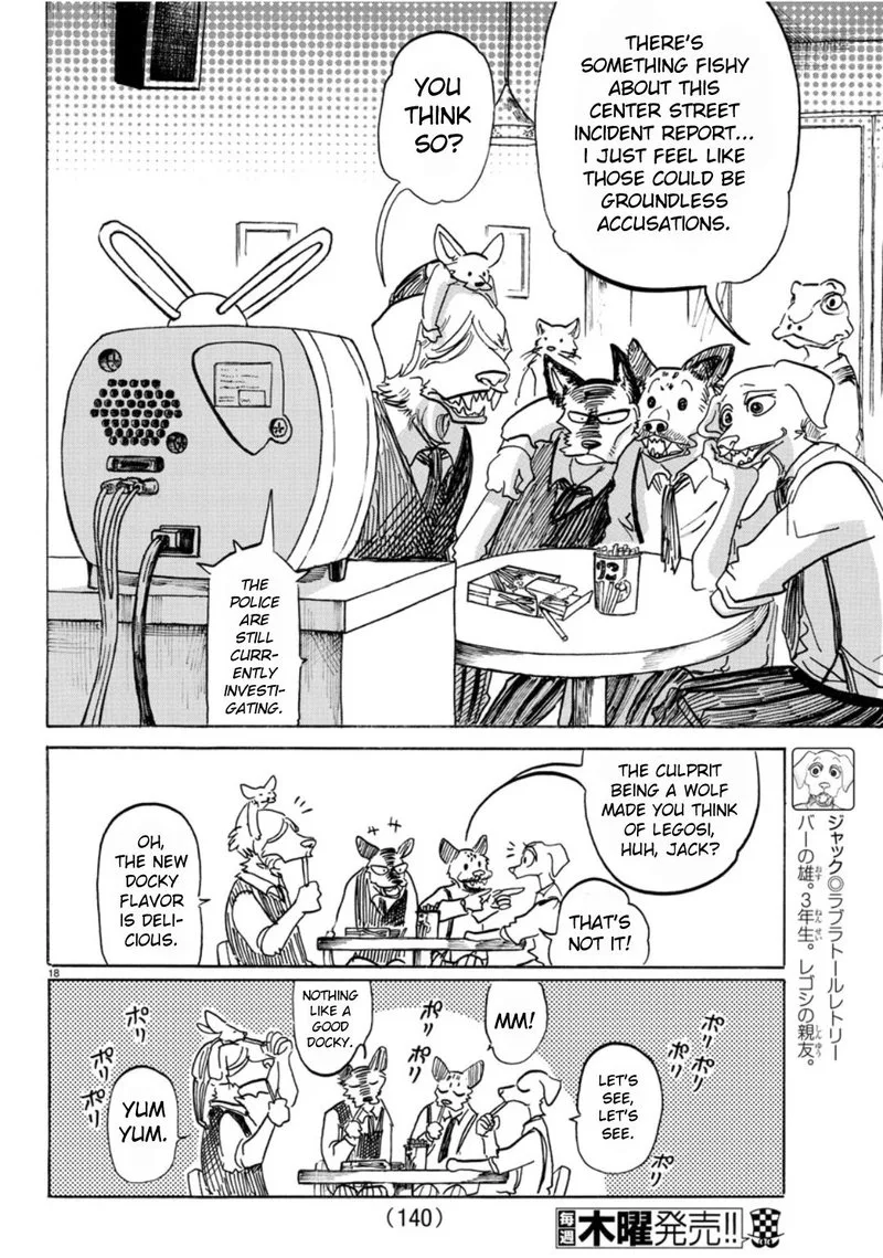 Beastars Chapter 151 page 17