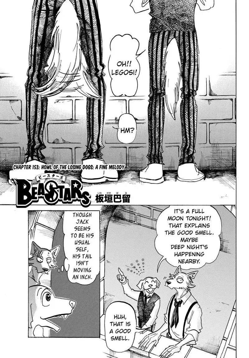 Beastars Chapter 153 page 1