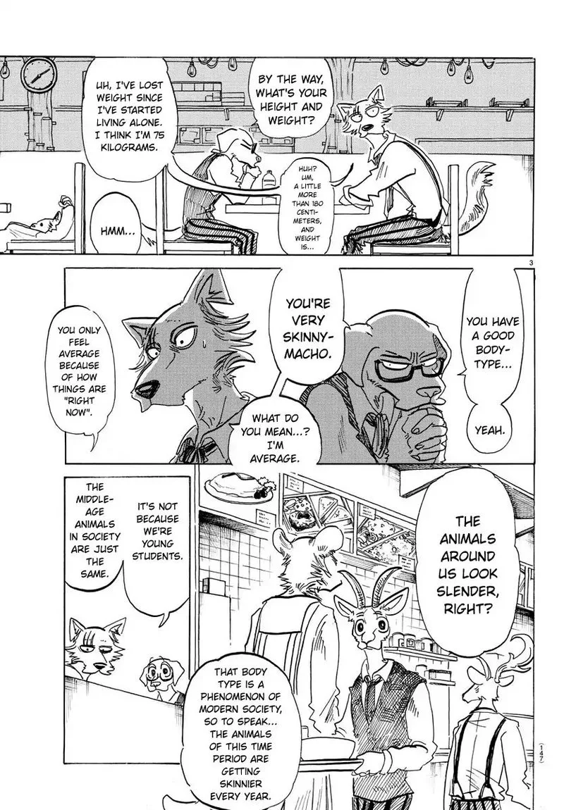 Beastars Chapter 154 page 3