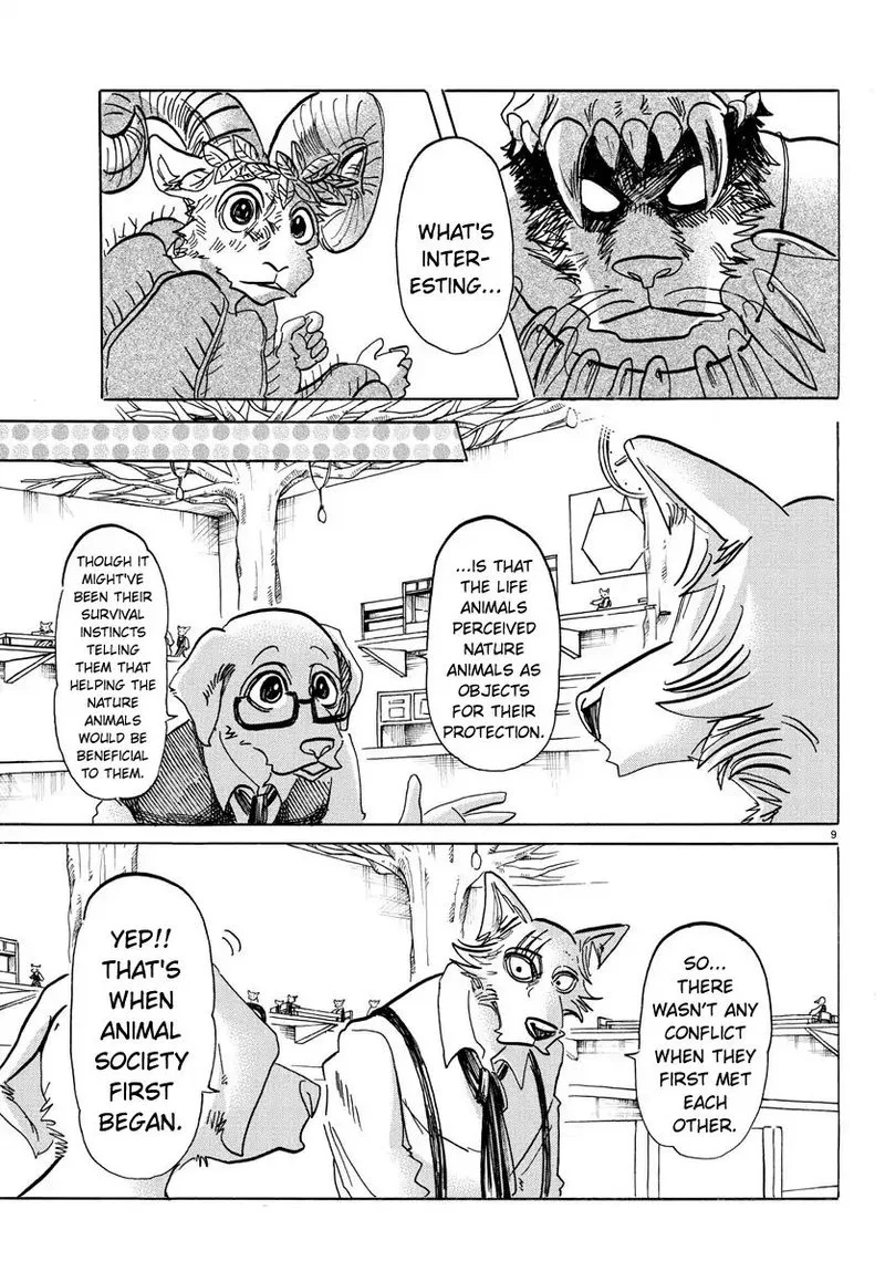 Beastars Chapter 154 page 9