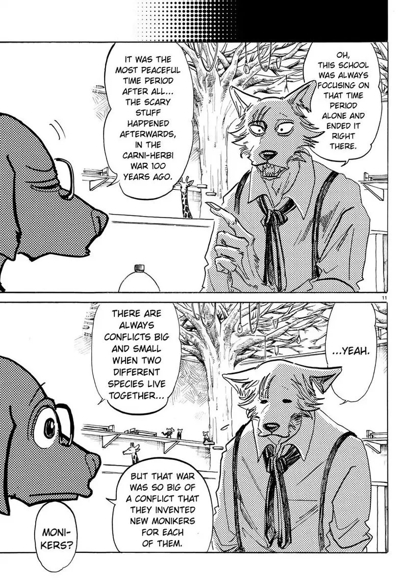 Beastars Chapter 154 page 11