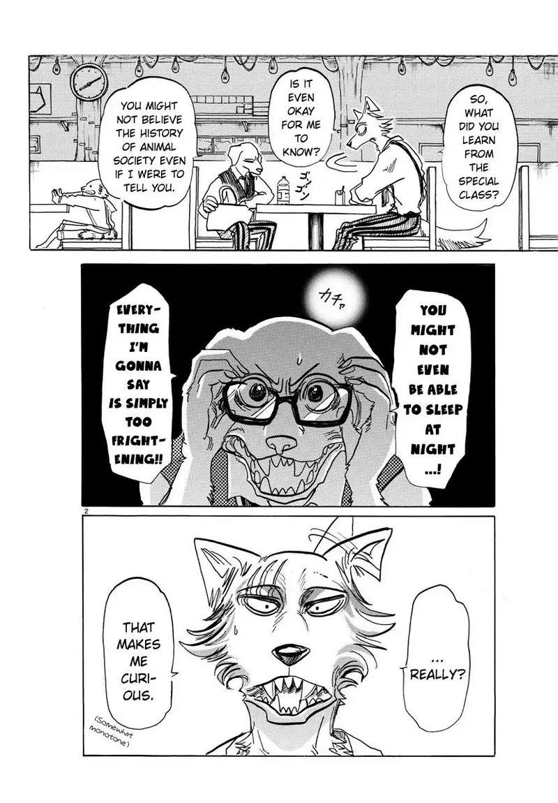 Beastars Chapter 154 page 2