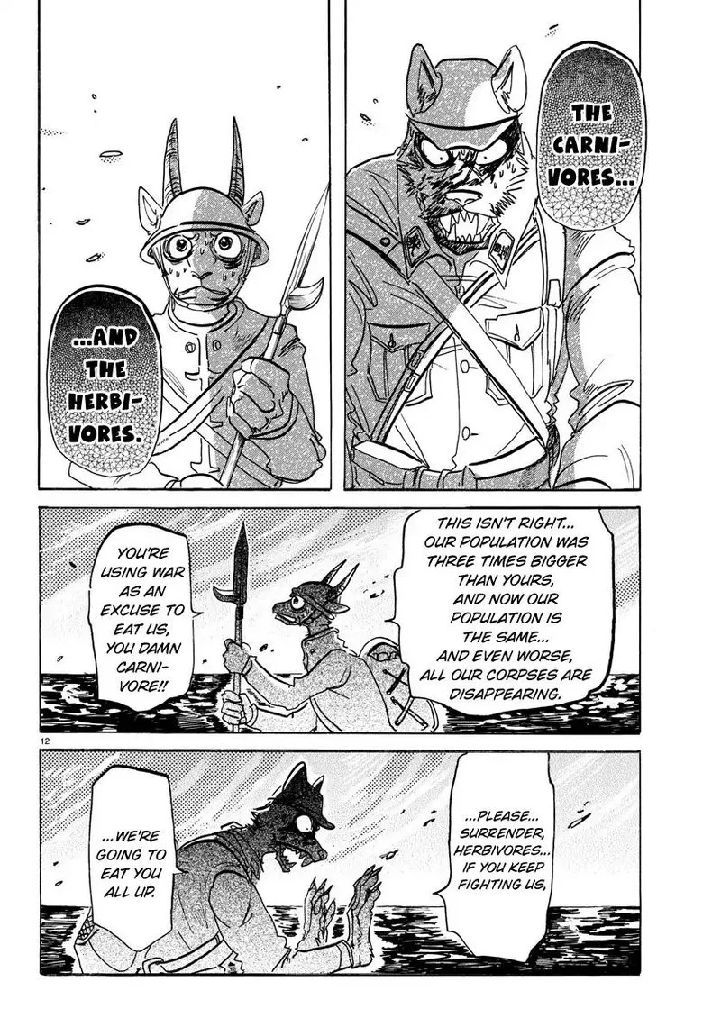 Beastars Chapter 154 page 12