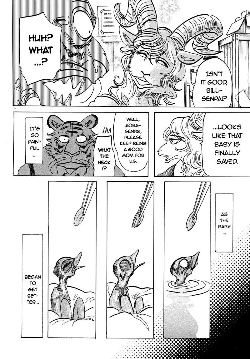 Beastars Chapter 155 page 14