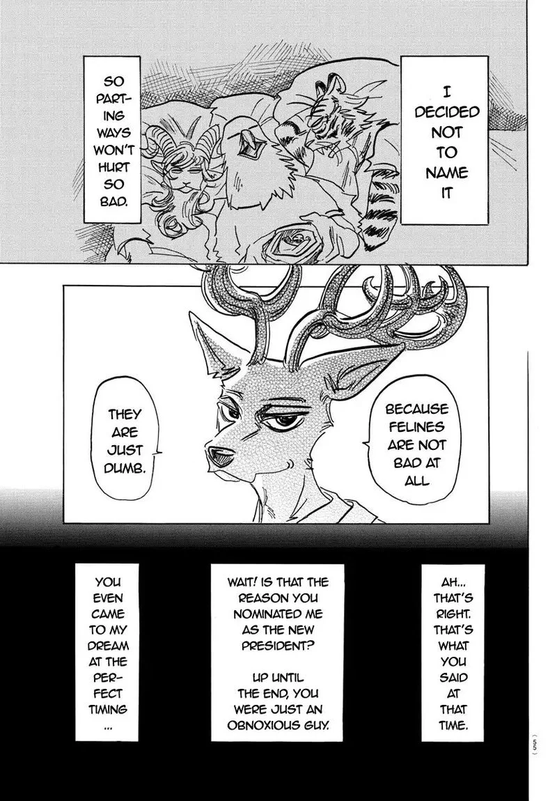 Beastars Chapter 155 page 17