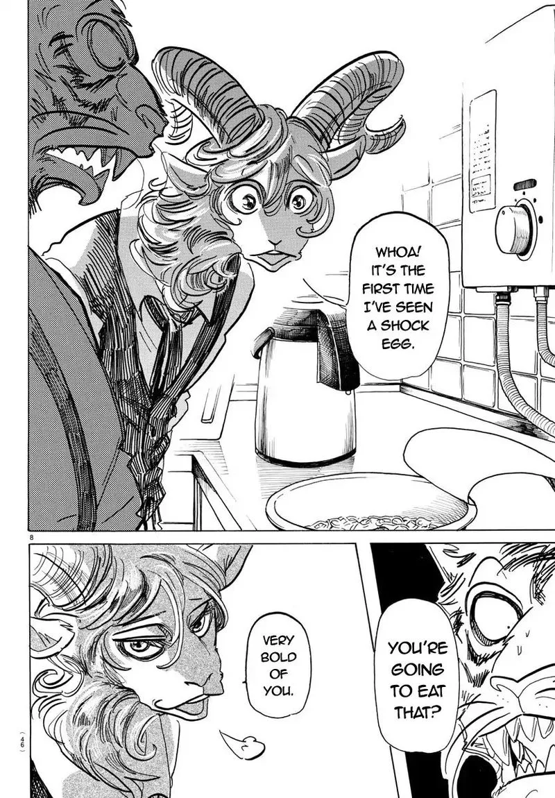 Beastars Chapter 155 page 8