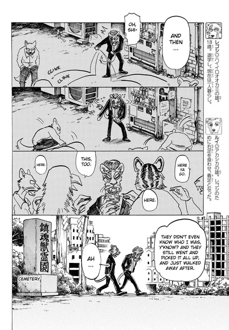 Beastars Chapter 156 page 3