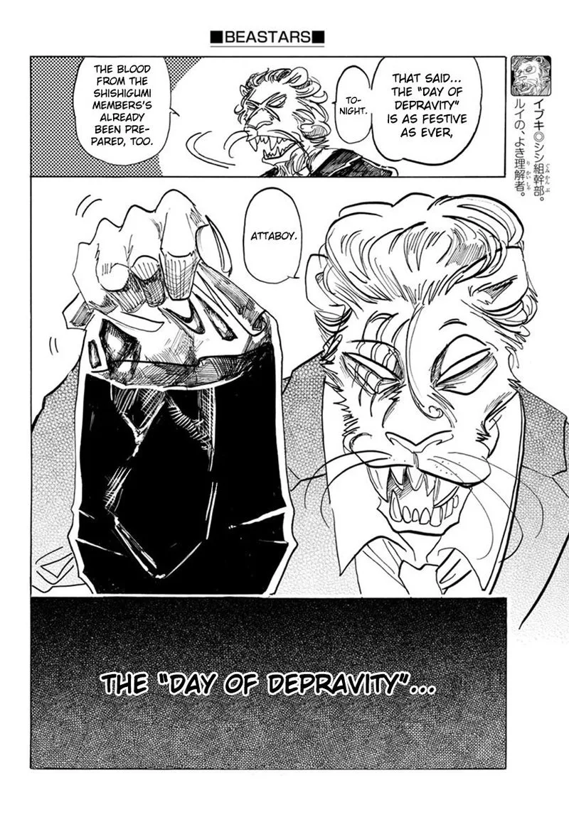 Beastars Chapter 156 page 5