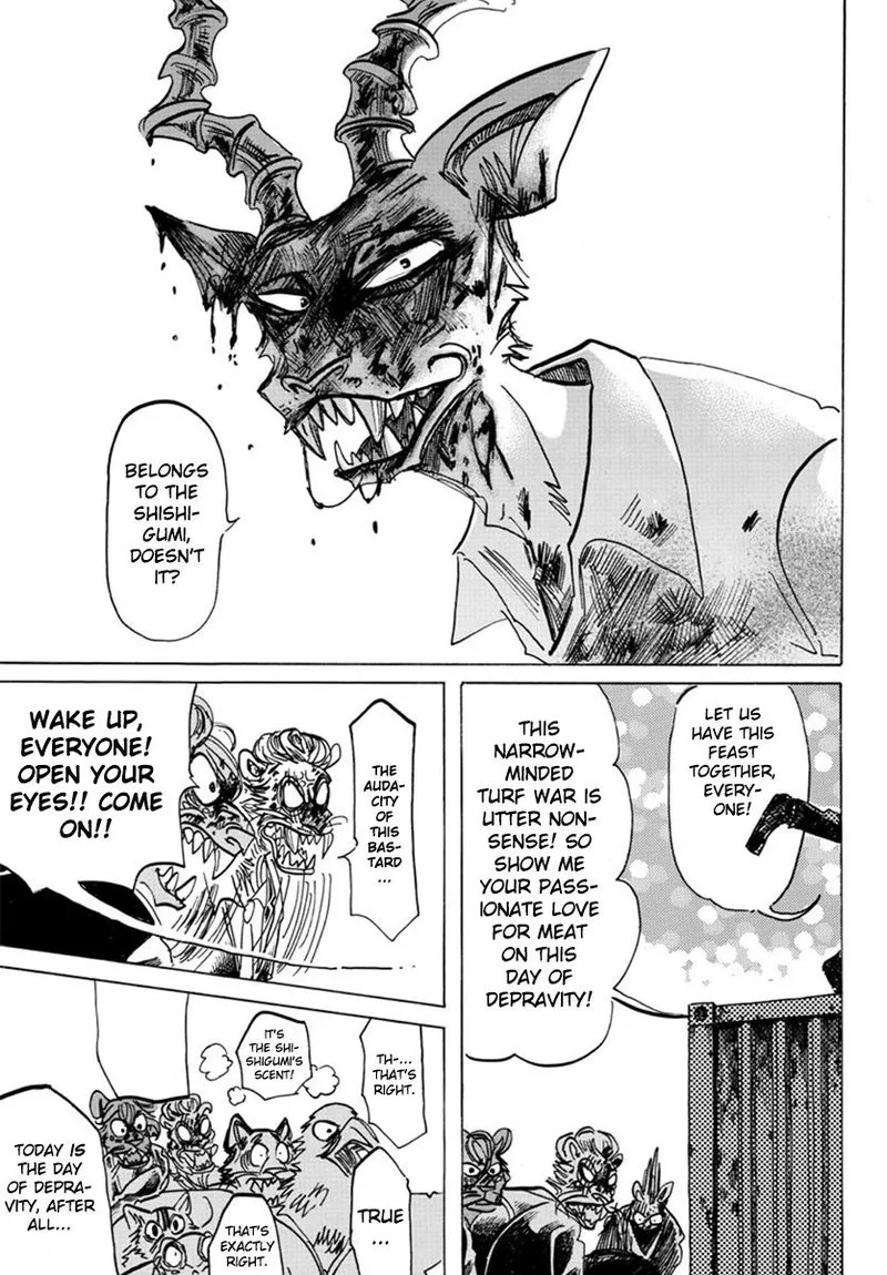 Beastars Chapter 156 page 17