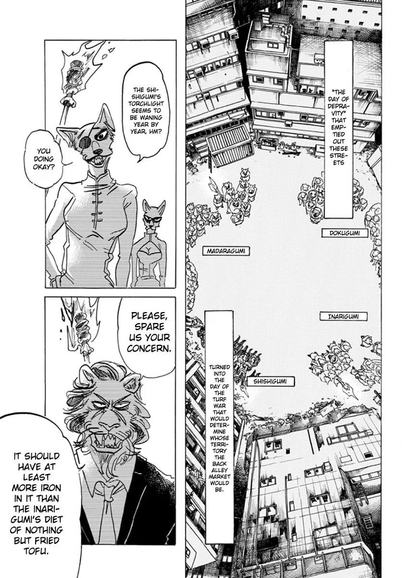 Beastars Chapter 156 page 10