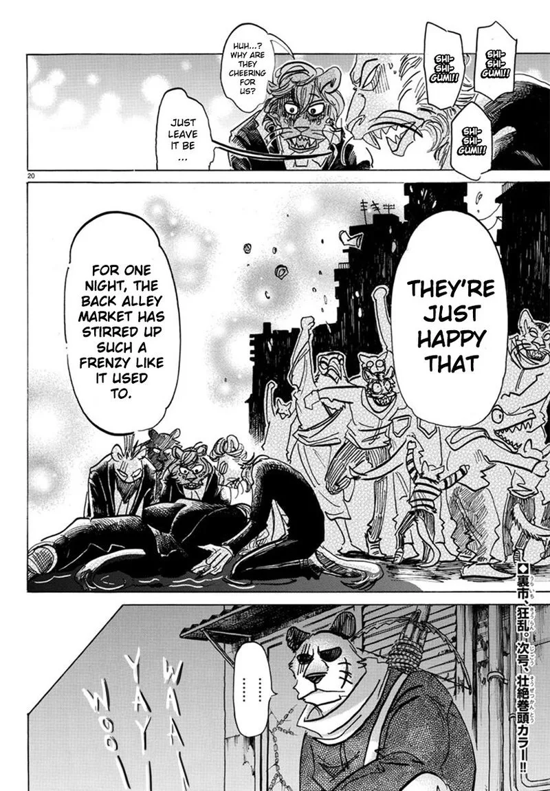 Beastars Chapter 156 page 19