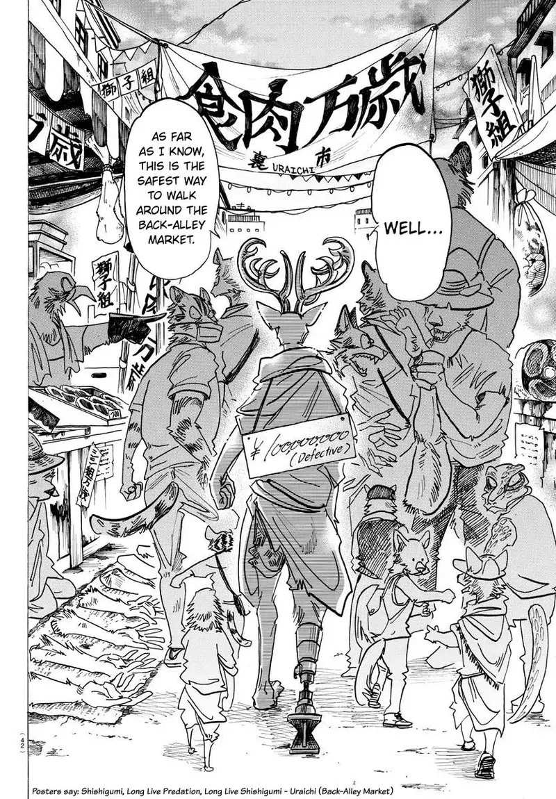 Beastars Chapter 157 page 19