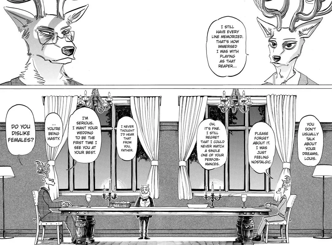 Beastars Chapter 157 page 3