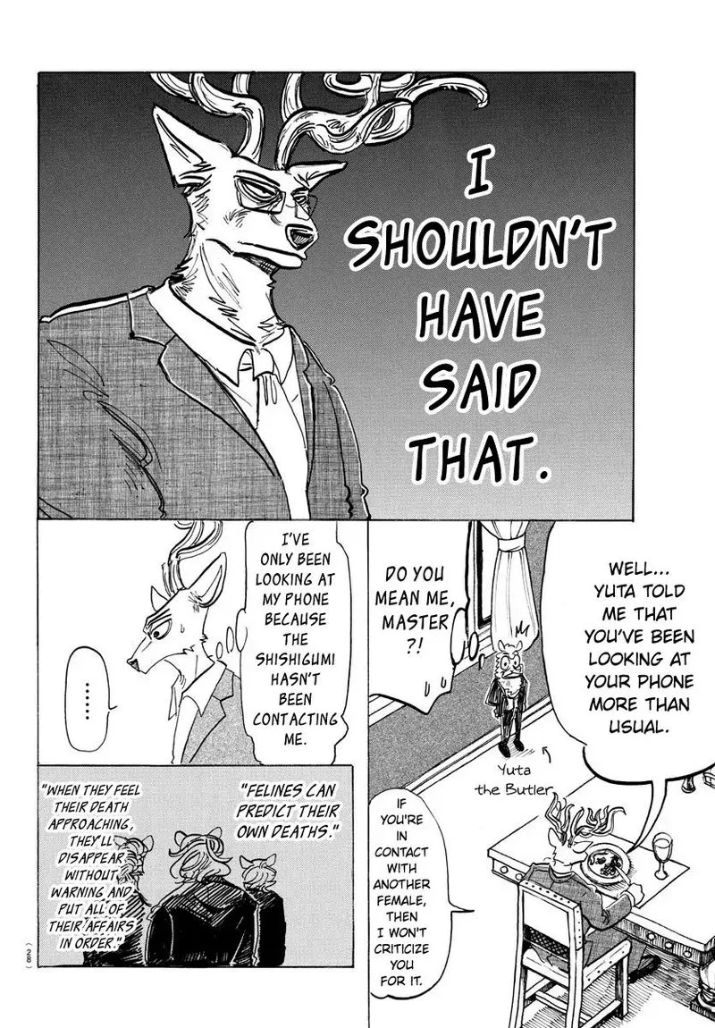 Beastars Chapter 157 page 6