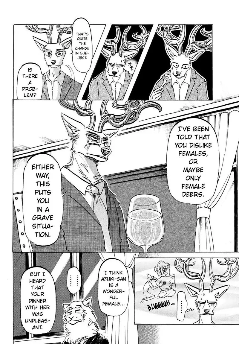 Beastars Chapter 157 page 4