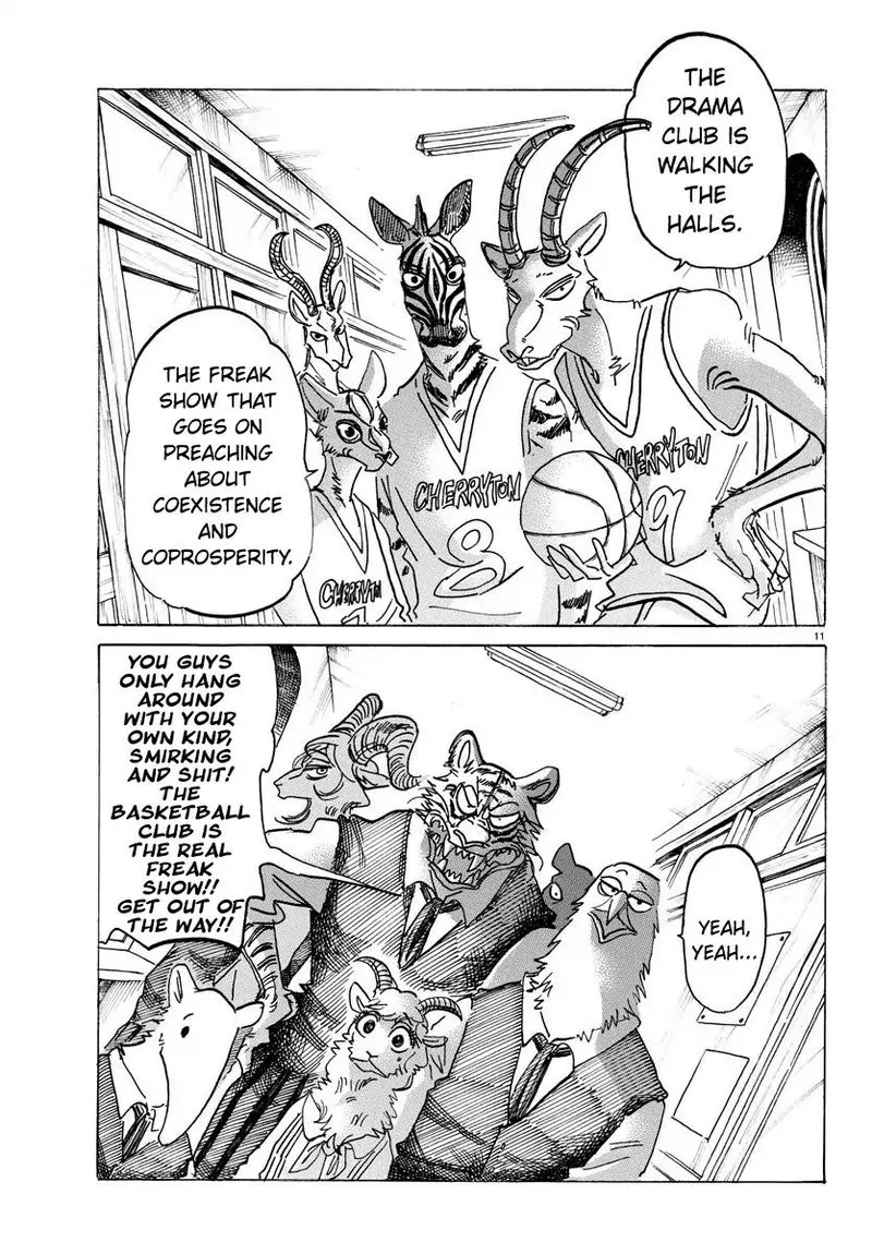 Beastars Chapter 157 page 11