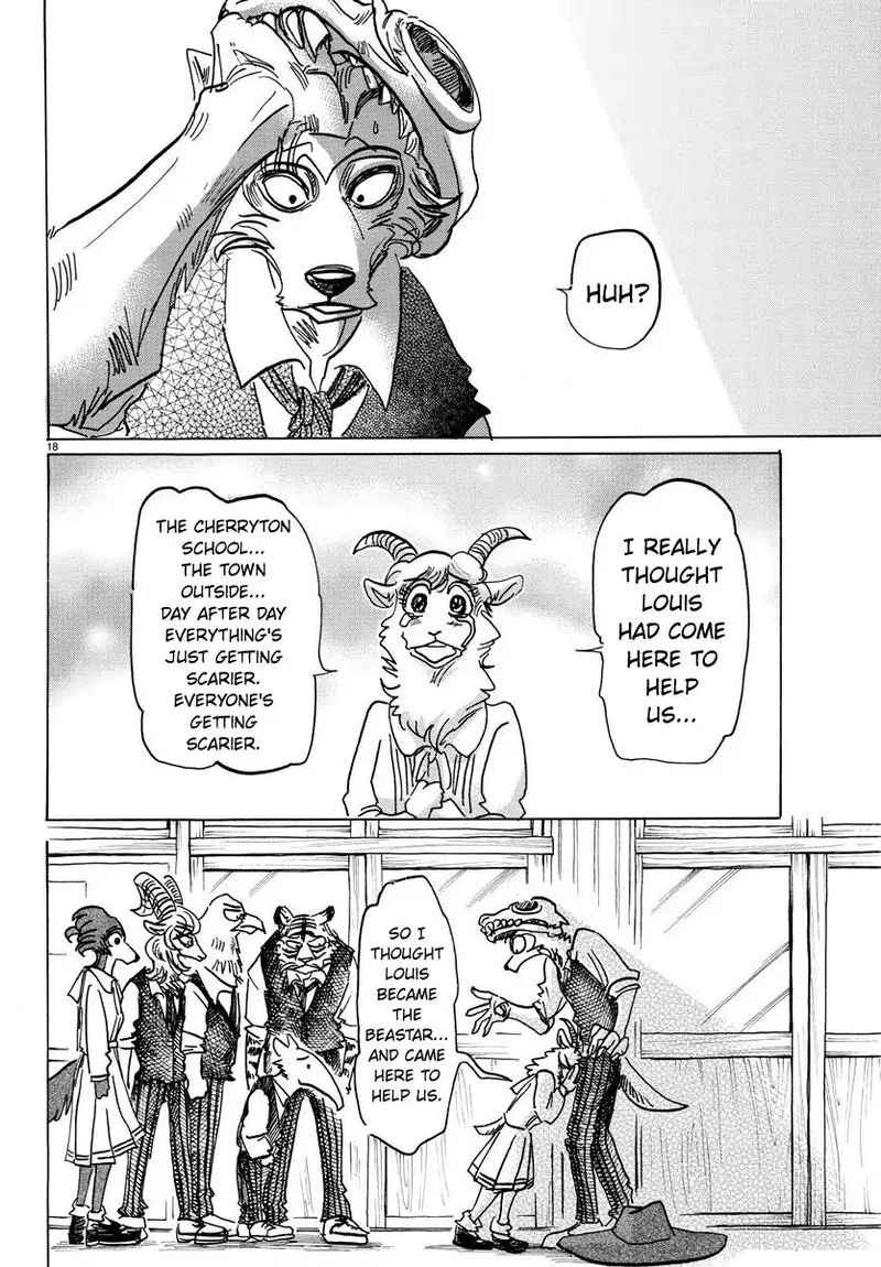Beastars Chapter 157 page 17