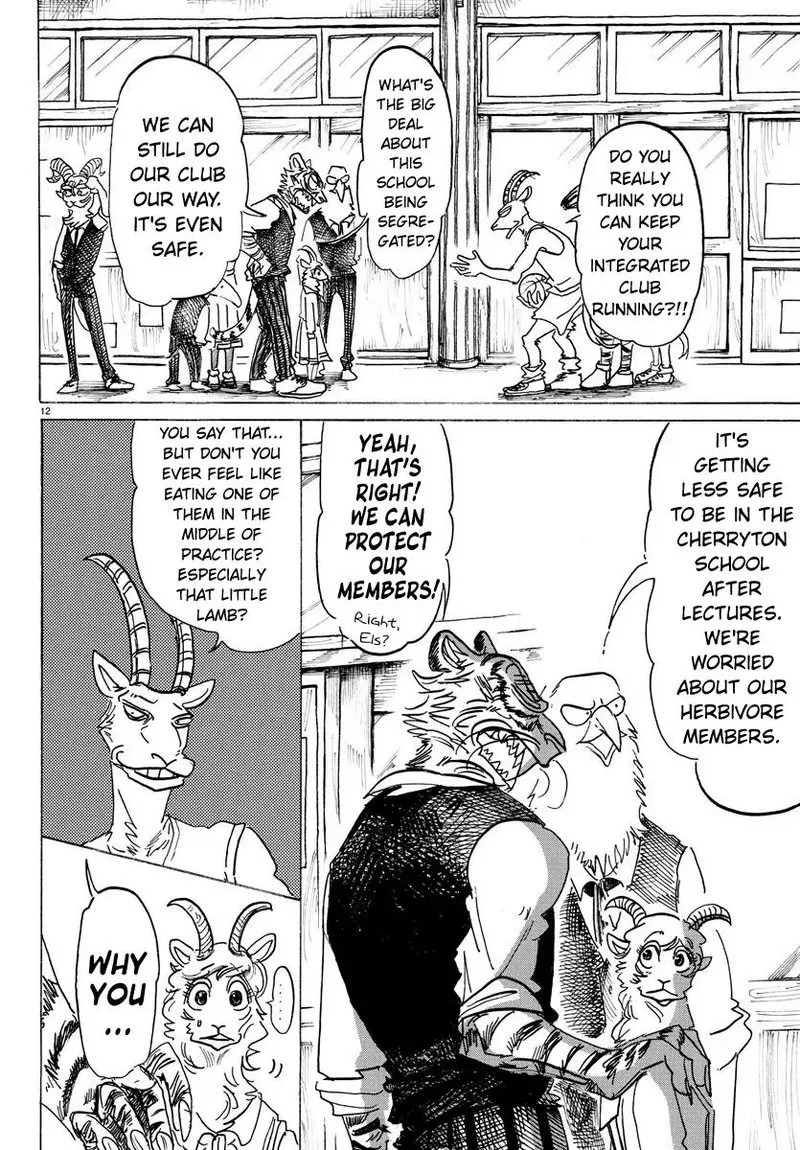 Beastars Chapter 157 page 12