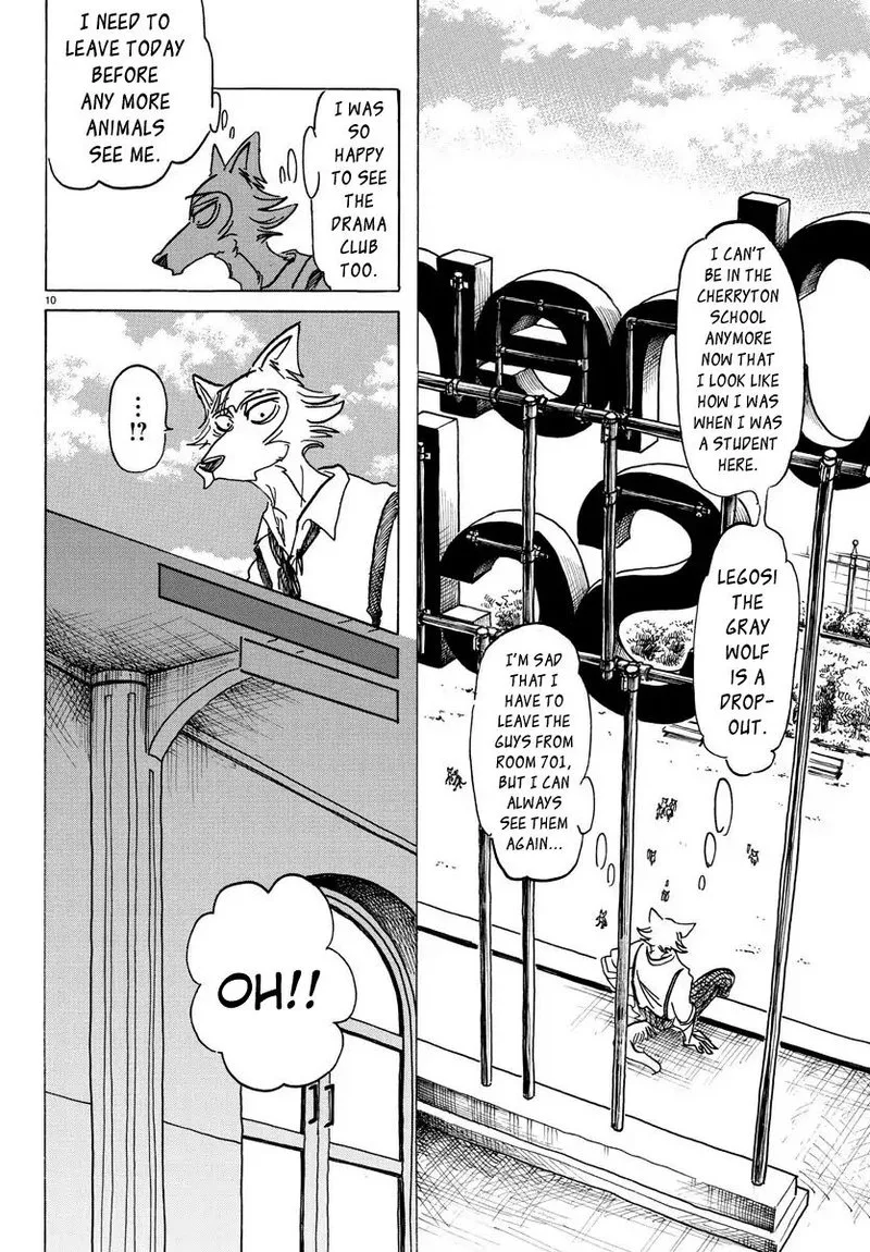 Beastars Chapter 157 page 10