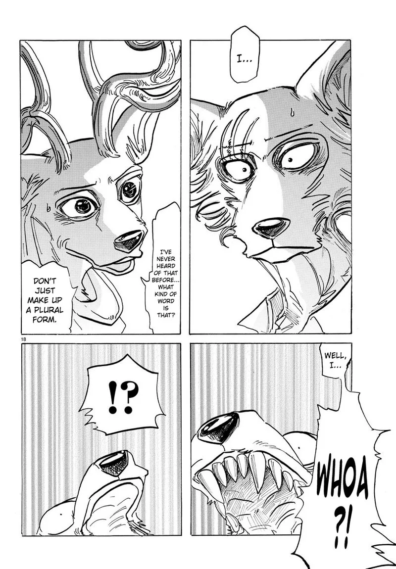 Beastars Chapter 158 page 18