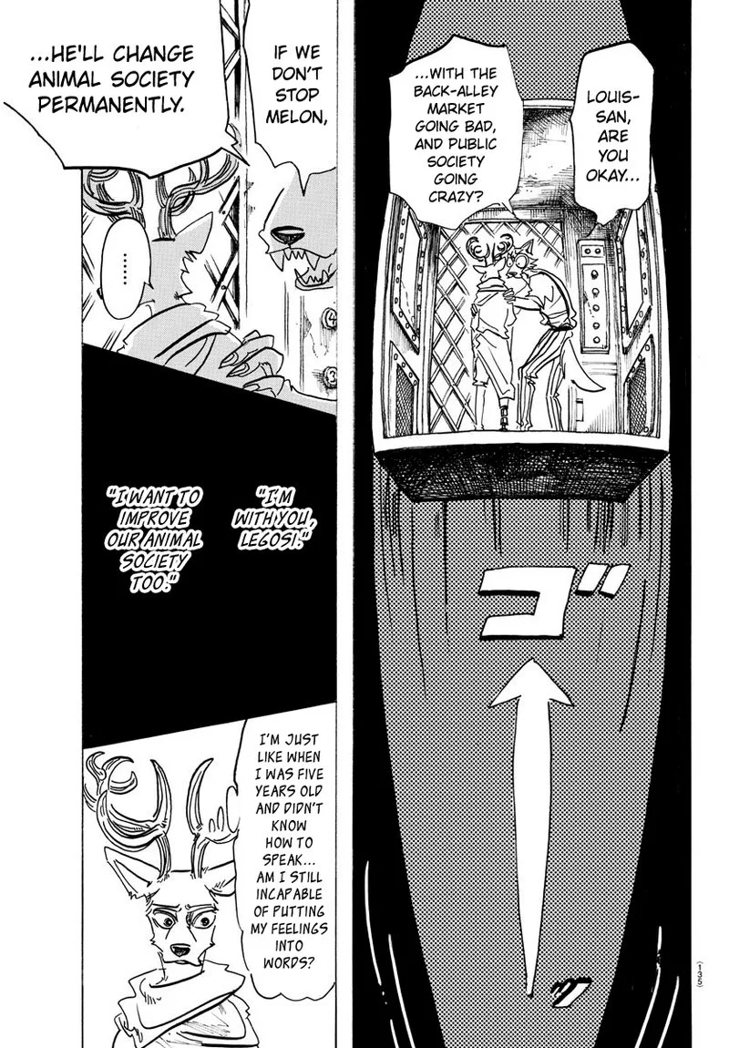 Beastars Chapter 158 page 14