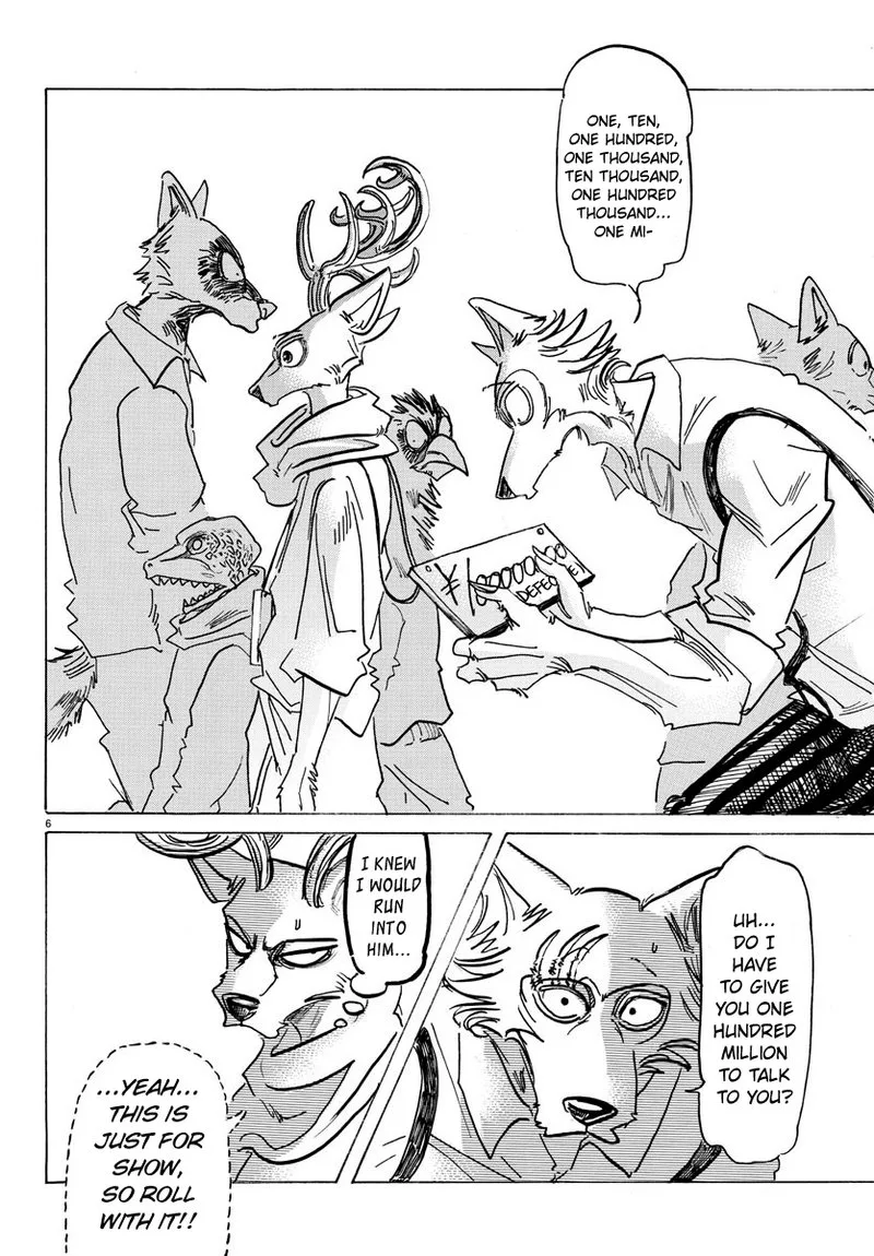 Beastars Chapter 158 page 7