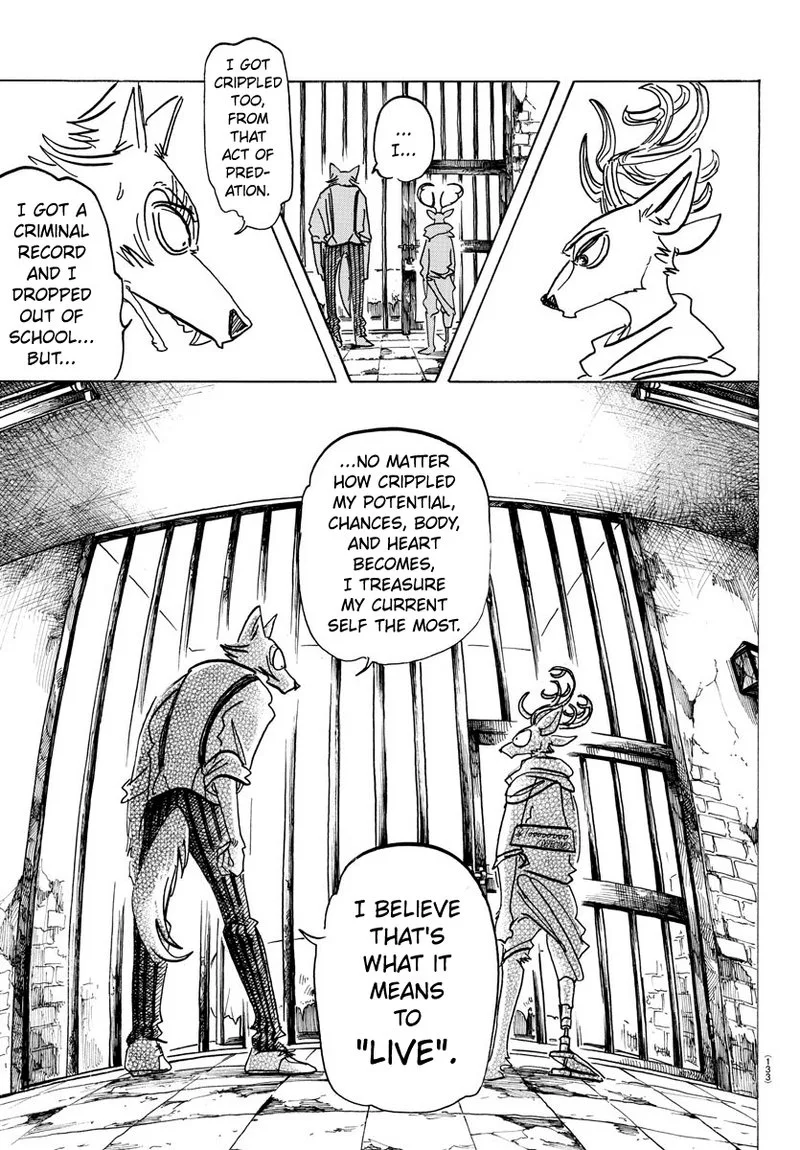 Beastars Chapter 158 page 12