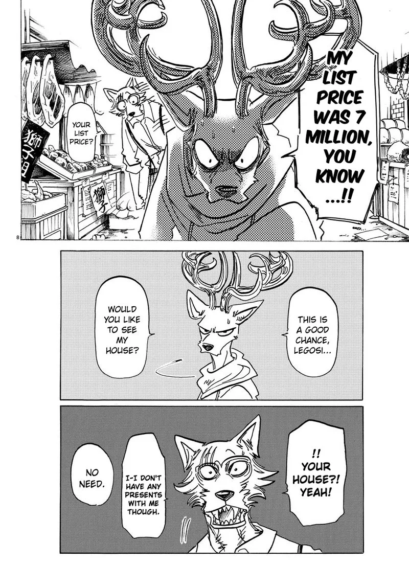 Beastars Chapter 158 page 9