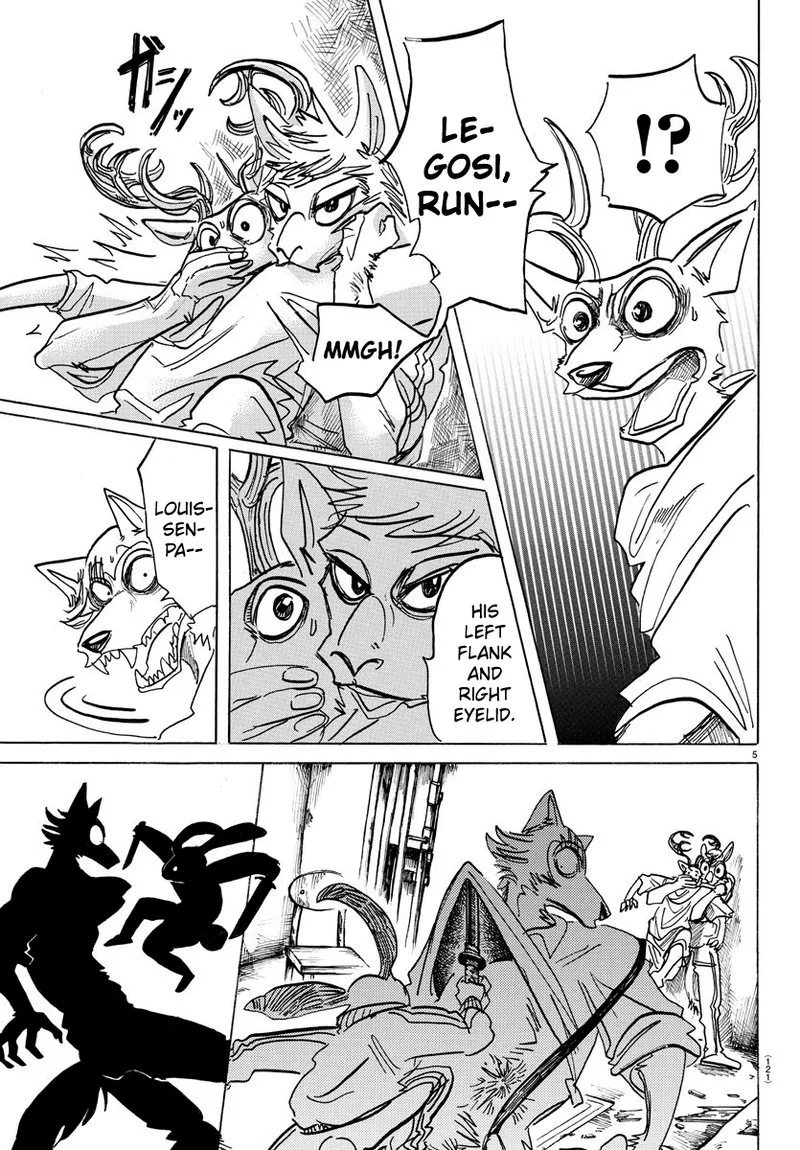 Beastars Chapter 159 page 5